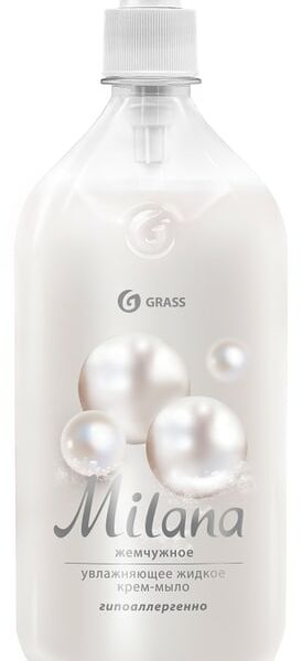 Крем-мыло жидкое Milana Жемчужное увлажняющее 1000мл