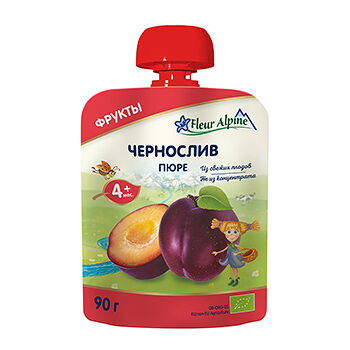 Пюре детское Fleur Alpine чернослив 4 месяцев