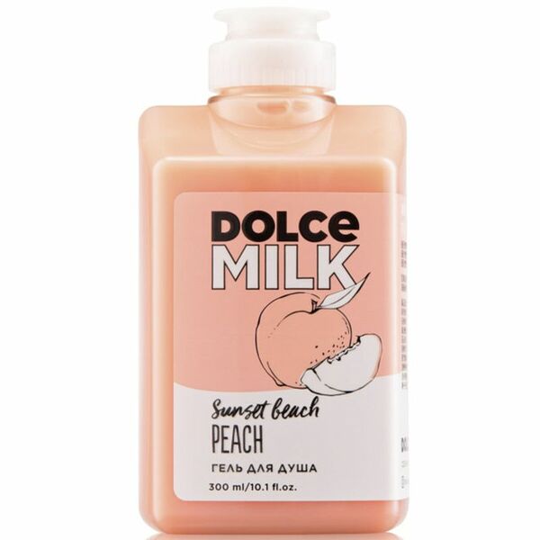 Гель для душа Dolce Milk Персик на пляже