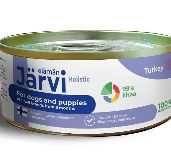 Jarvi консервы для щенков и собак малых пород Индейка