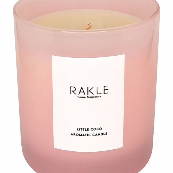 RAKLE Little Coco Свеча ароматическая в подарочной упаковке, 200 г.