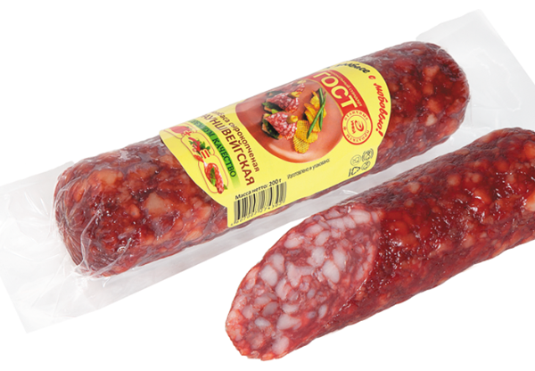 Колбаса Иней Брауншвейгская сырокопченая