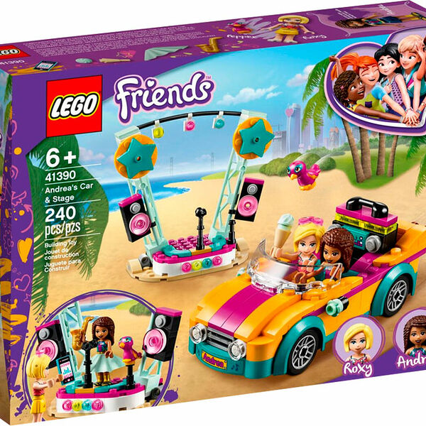 Машина со сценой Lego Friends Андреа To0740