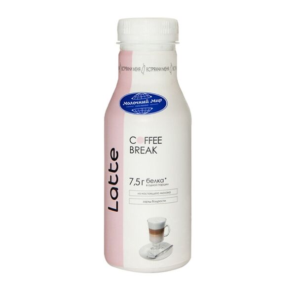 Напиток молочный Молочный Мир Coffee Break Latte 1.3%