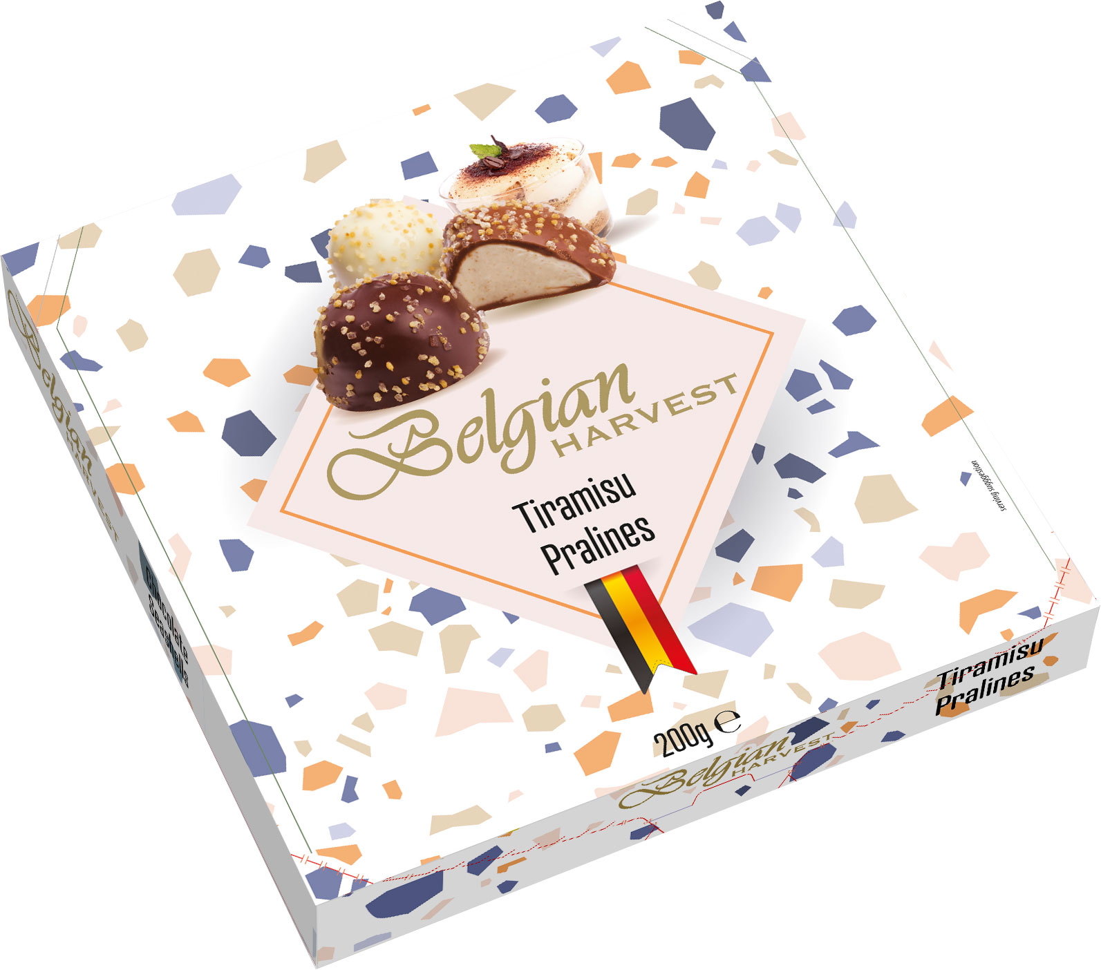 

Конфеты Belgian Harvest начинка Тирамису