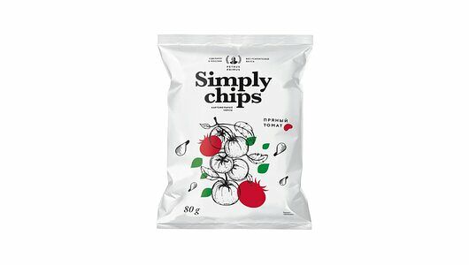 Чипсы картофельные Simply Chips Пряный томат
