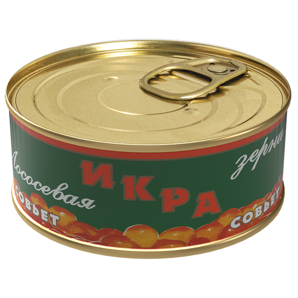 Икра горбуши Совьет зернистая 105г м/б Санта Бремор