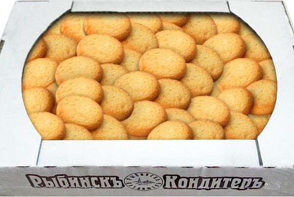 Печенье Рыбинскъ Кондитеръ К Чаю сдобное 600г
