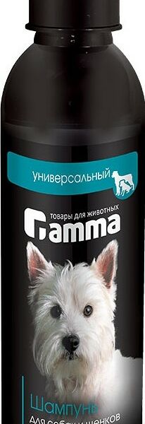 Шампунь Гамма для собак и щенков универсальный