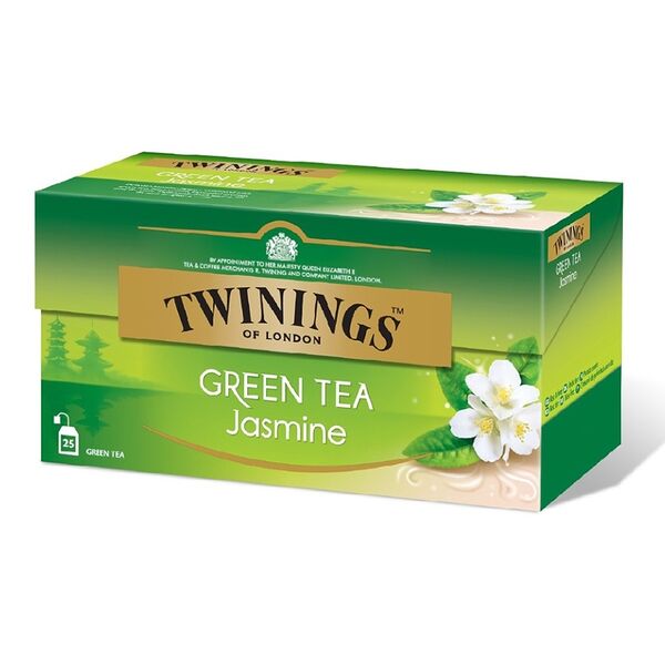Чай зеленый Twinings с жасмином в пакетиках, 25 шт