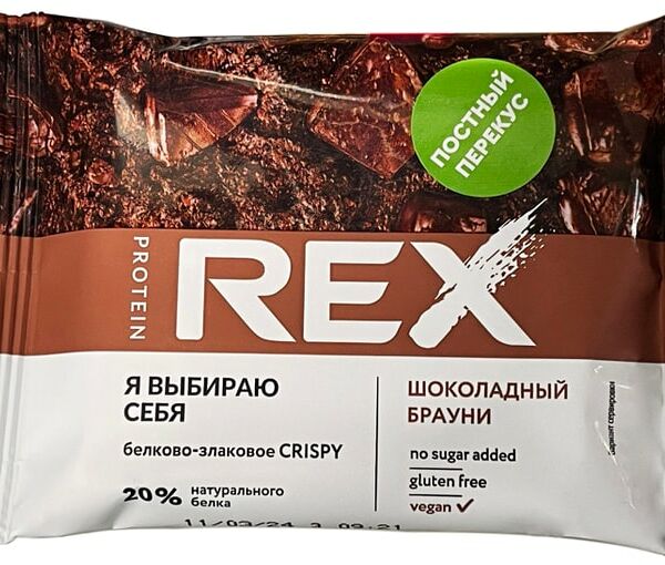 Хлебцы протеино-злаковые Proteinrex шоколадный Брауни 55г