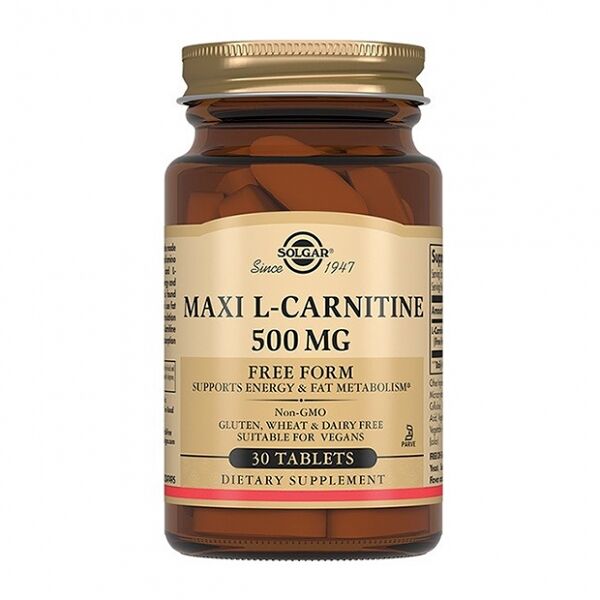 Solgar Maxi L-Carnitine таблетки 30 шт