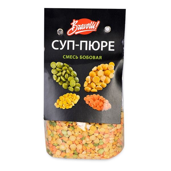 Суп-пюре смесь бобовая Bravolli