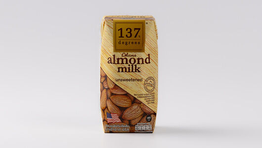 Напиток миндальный 137 Degrees без сахара 180 мл, Таиланд
