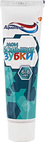 

Зубная паста детская Aquafresh Мои большие зубки 6-8 лет 50 мл