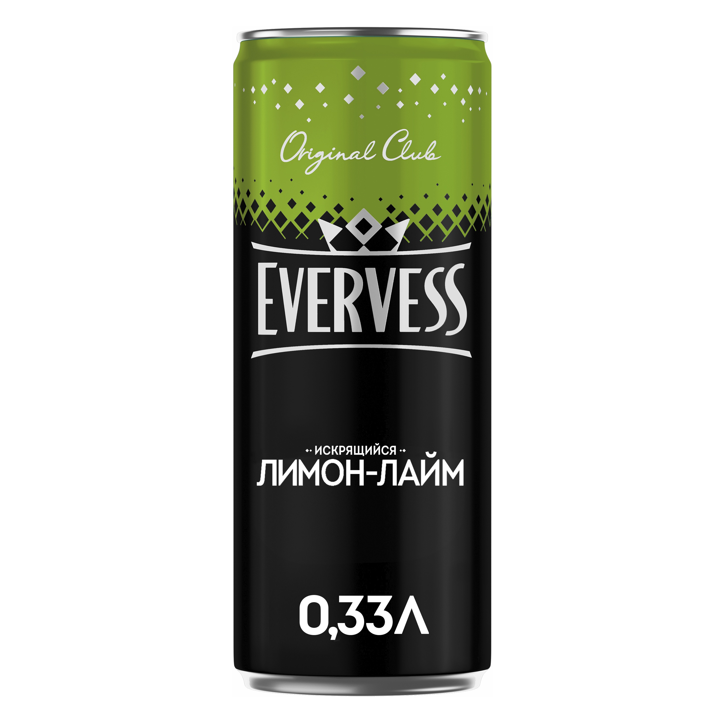 

Газировка Evervess Original Club Искрящийся Лимон-Лайм 0.33 л