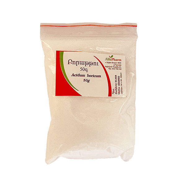 Порошок борной кислоты 50г