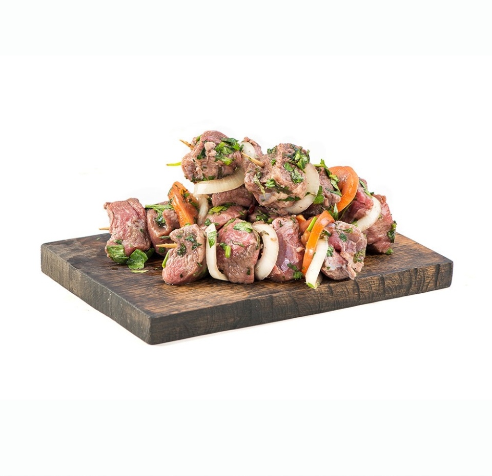 

Шашлык из свиной шеи в кефирном маринаде от Азбуки Вкуса 1000 г, Россия