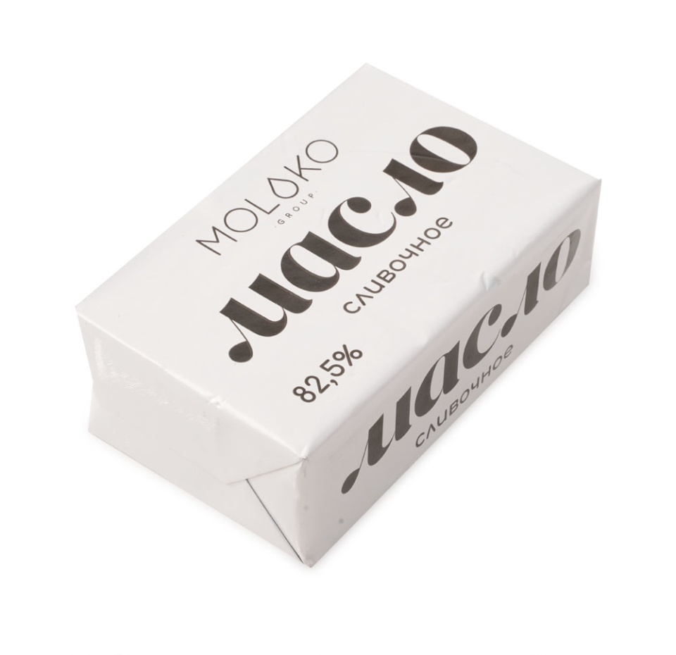 

Масло Moloko Group Традиционное 82,5% сладкосливочное несоленое 200 г