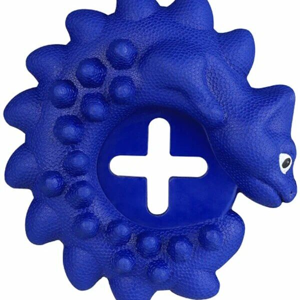 Игрушка Mr.Kranch для собак Дракончик синяя с ароматом курицы