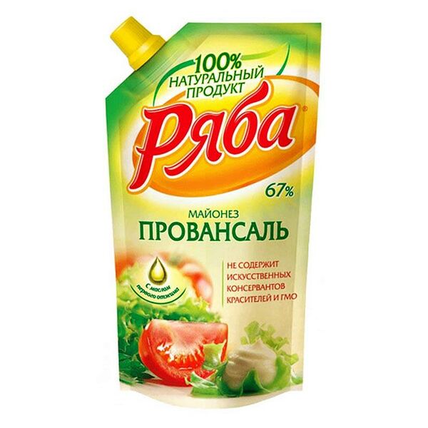 Майонез Провансаль Ряба 67%