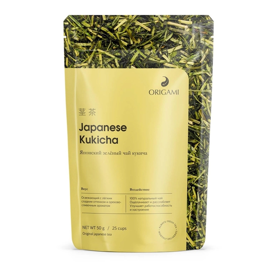 

Японский чай ORIGAMI TEA кукича 50г