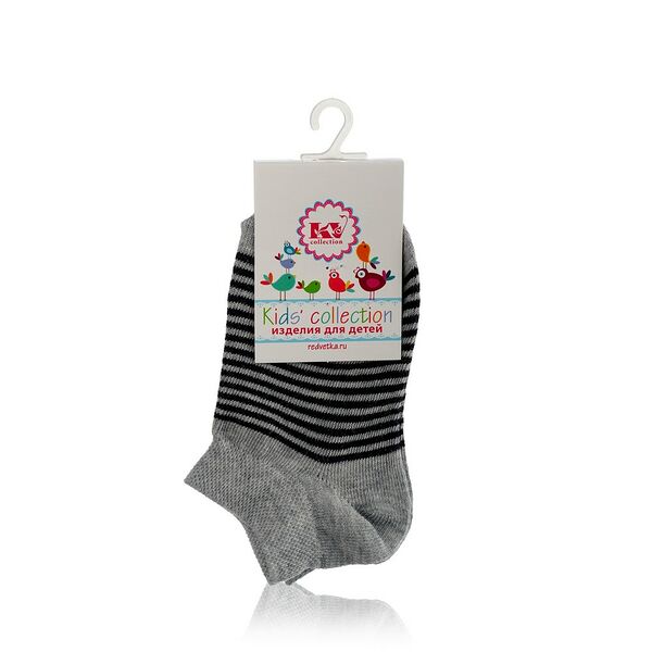 Детские носки Красная ветка Kids Collection с-1719 серый меланж р.16-18
