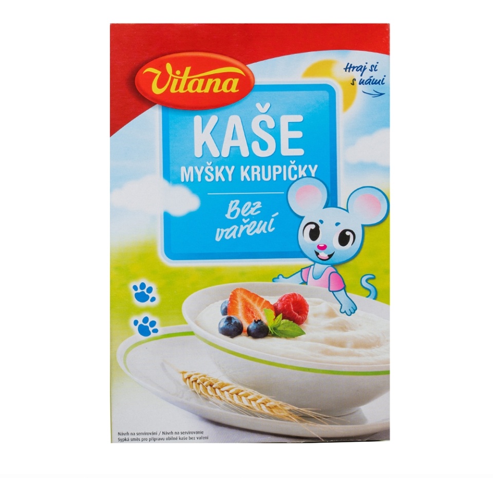 

Каша манная Vitana быстрого приготовления