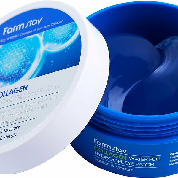 Гидрогелевые патчи для области вокруг FarmStay Collagen глаз с коллагеном 90 г