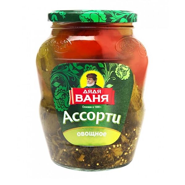 Ассорти маринованное овощное Дядя Ваня