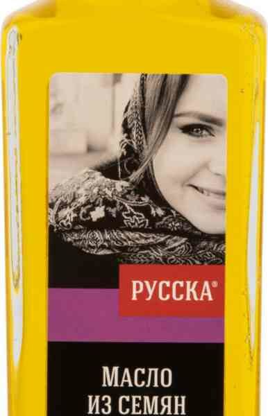 Масло из семян расторопши Русска нерафинированное