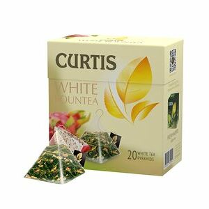 Чай белый листовой white bountea (вайт бунтеа) ТМ Curtis (Кертис), 20х1,7г