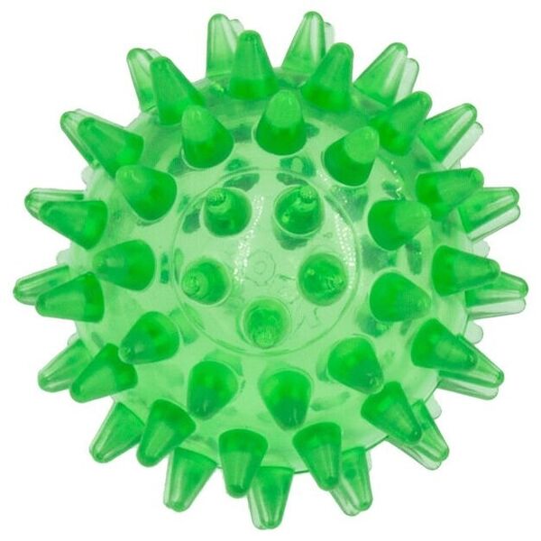 Мяч массажный  5,5 см прозрачный Crystal (зелёный) Zooone