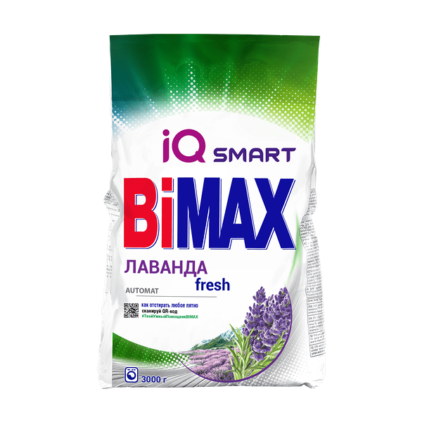 Стиральный порошок Bimax Fresh Лаванда, автомат 