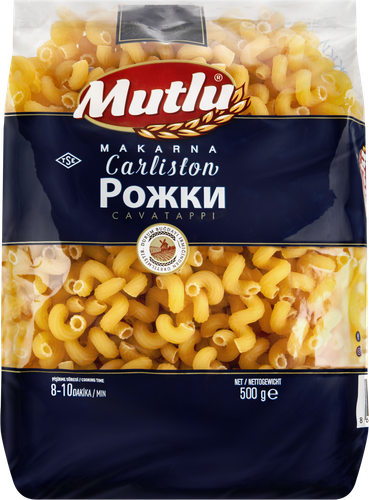 

Макароны MUTLU Cavatappi, рожки, 500г