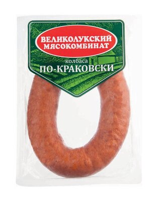 Колбаса полукопченая Великолукский мясокомбинат по-краковски