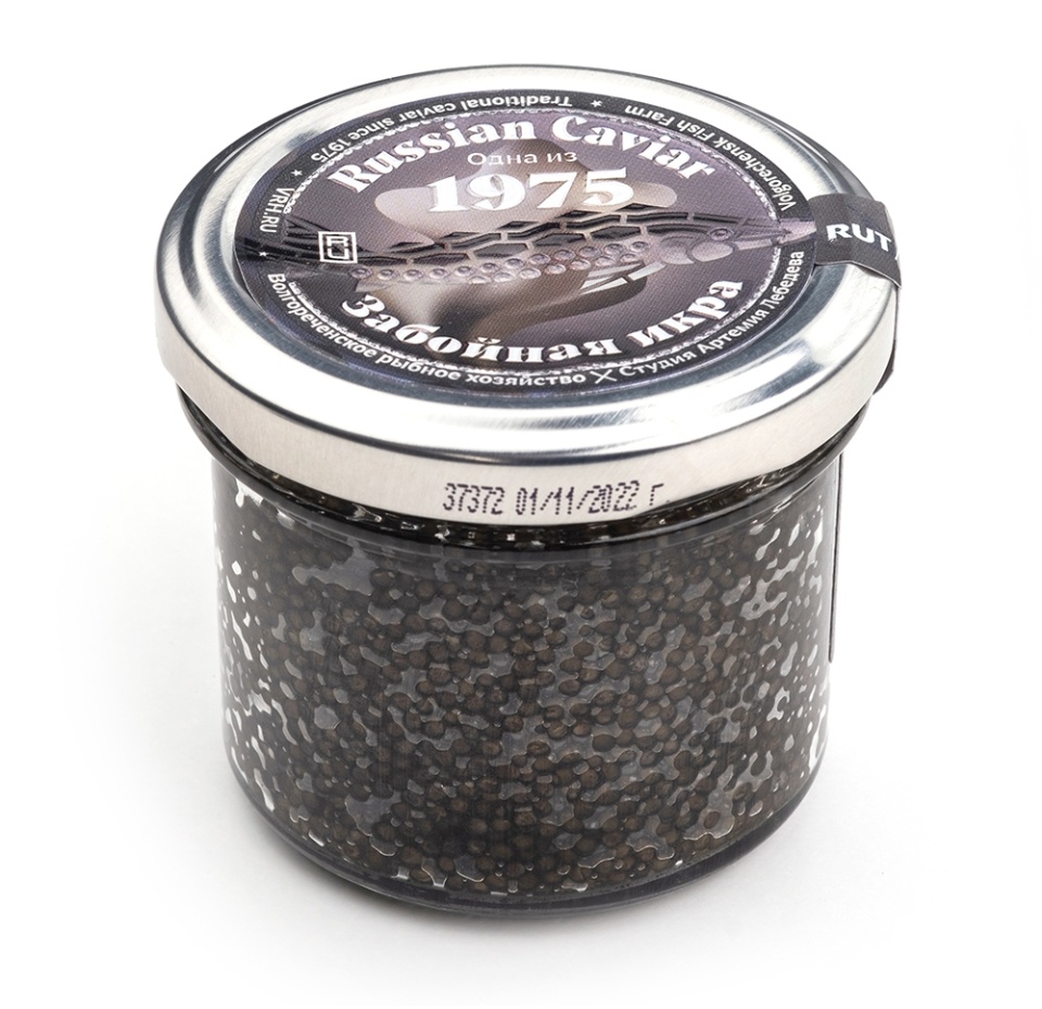 

Икра стерляди "1975" Забойная, 100 г