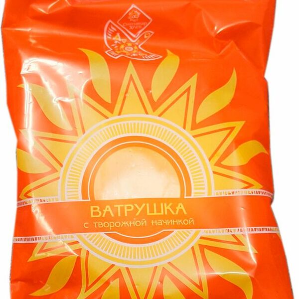 Ватрушка Сыктывкархлеб с творожной начинкой 100г
