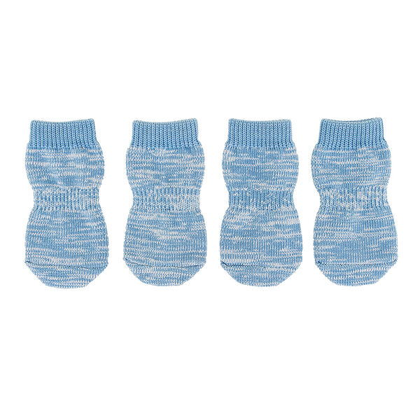 Носки для собак XXS голубой (унисекс)