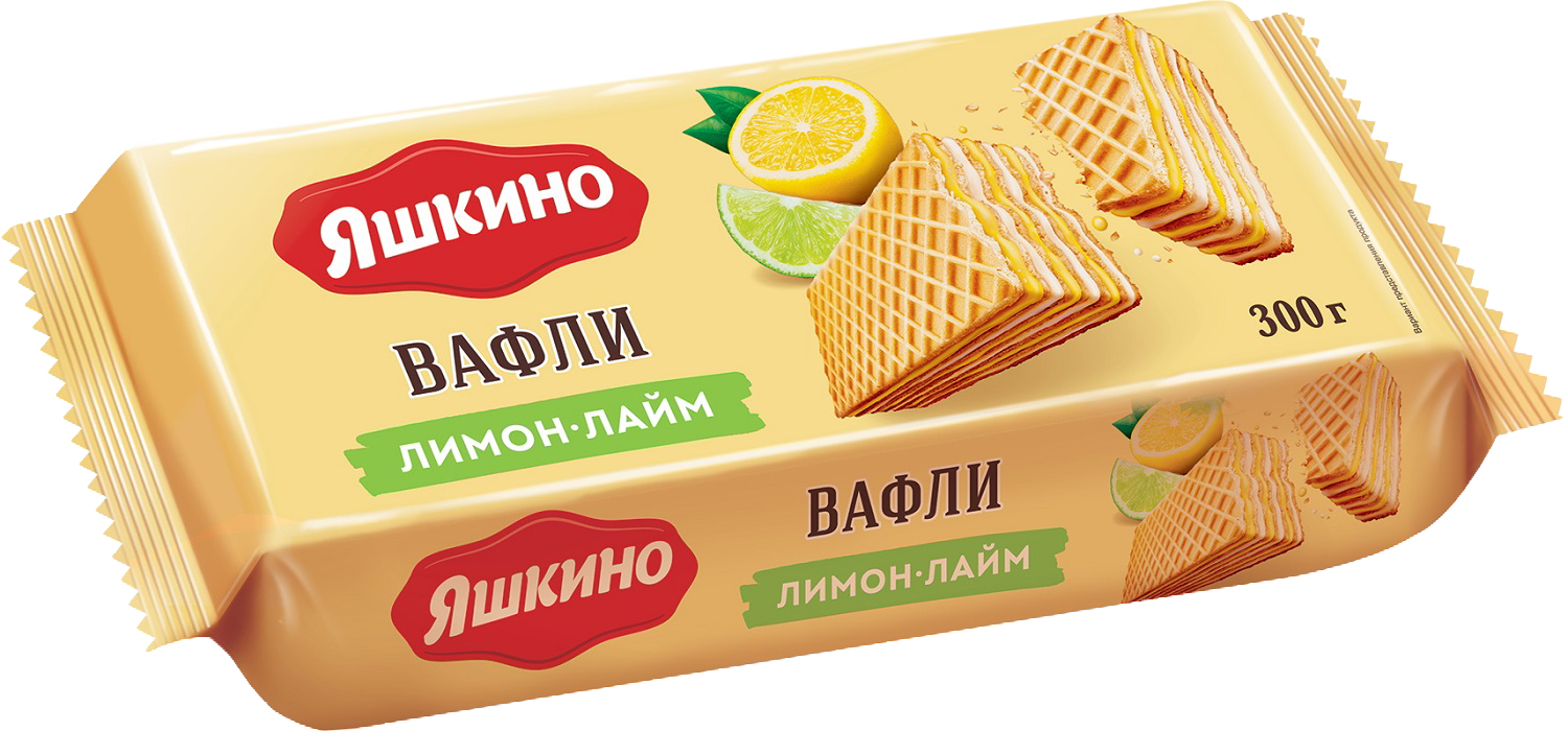 

Вафли Яшкино Лимон-лайм
