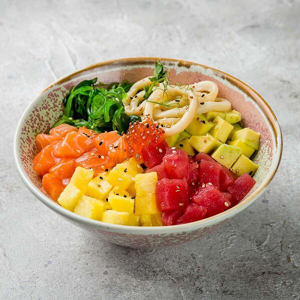 Поке с морепродуктами