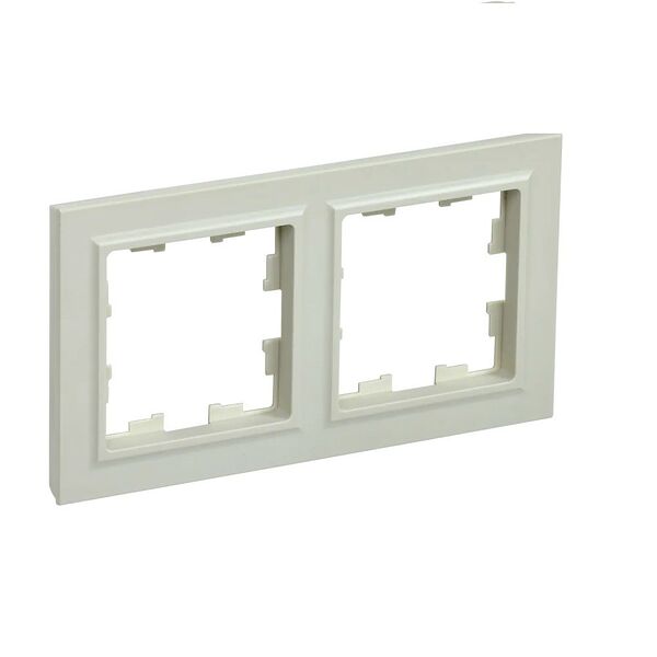 Рамка 2 поста IEK Brite, бежевый