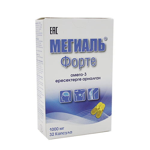 Мегиаль Форте 1000 мг № 32 капс