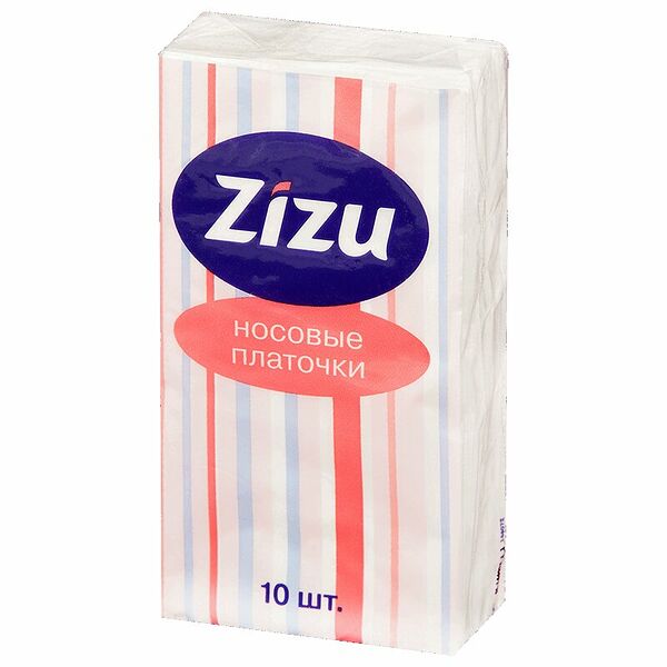 Платочки носовые Zizu 10 шт