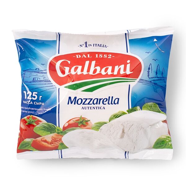 Сыр Моцарелла Galbani 45% 125 г