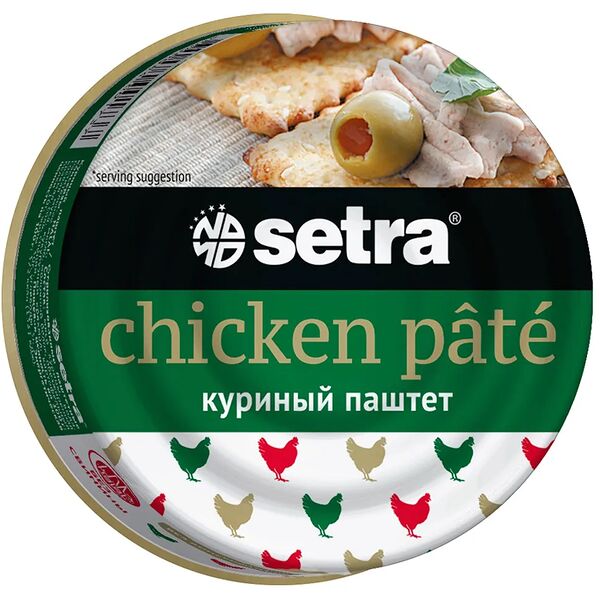 Паштет куриный Setra