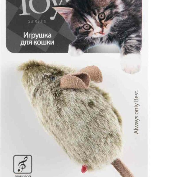 Игрушка для кошки GiGwi Мышка со звуковым чипом