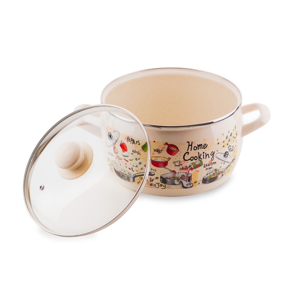 

Кастрюля Metrot Гурман с крышкой, 5.7 л