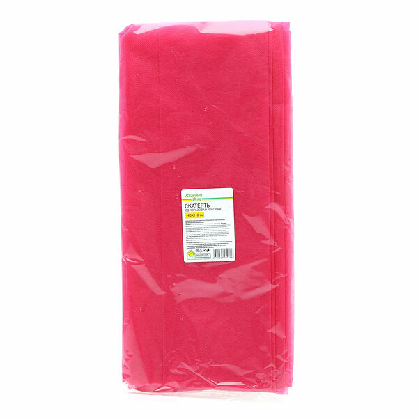 Скатерть одноразовая Каждый день красная, 110х140 см