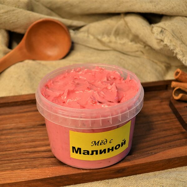 Мед малиновый взбитый на развес